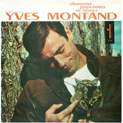 Yves Montand Chansons Populaires De France Vinyl LP USED