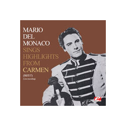 Mario del Monaco Sings Highlights From Carmen (Bizet) Vinyl LP USED