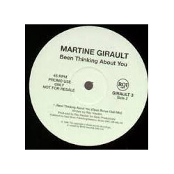Martine Girault Been Thinking About You USED VINYL 12INCH PROMO