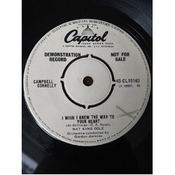 Nat King Cole Just As Much As Ever USED VINYL 7INCH 45 RPM SINGLE PROMO
