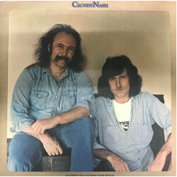 Crosby & Nash Whistling Down The Wire Vinyl LP USED