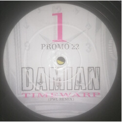 Damian The Time Warp USED VINYL 12INCH SINGLE PROMO