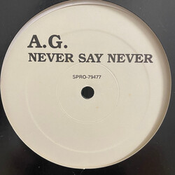 A.G. Thomas Never Say Never USED VINYL 12INCH PROMO 33 S RPM