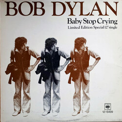Bob Dylan Baby Stop Crying USED VINYL 12INCH 45 RPM SINGLE LIMITED EDITION STEREO