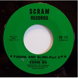 Eddie Bo Hook And Sling USED VINYL 7INCH 45 RPM SINGLE STYRENE