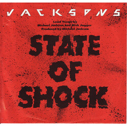 The Jacksons State Of Shock VINYL 7" USED