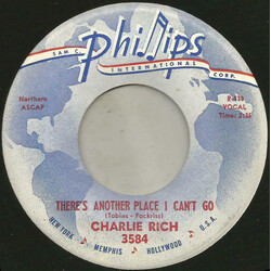 Charlie Rich There's Another Place I Can't Go / I Need Your Love USED VINYL 7INCH 45 RPM
