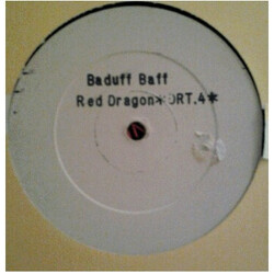 Red Dragon / George Harris (4) Baduff Baff USED VINYL 12INCH 45 RPM WHITE LABEL
