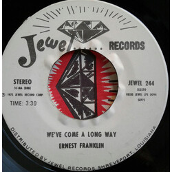 Ernest Franklin (2) We've Come A Long Way USED VINYL 7INCH 45 RPM SINGLE PROMO