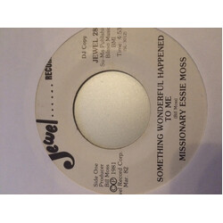 Essie Moss Something Wonderful Happened To Me USED VINYL 7INCH 45 RPM SINGLE PROMO
