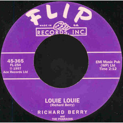 Richard Berry / The Pharaohs (3) Louie Louie / Have Love Will Travel USED VINYL 7INCH 45 RPM SINGLE REISSUE