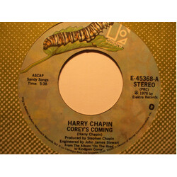 Harry Chapin Corey's Coming USED VINYL 7INCH 45 RPM SINGLE
