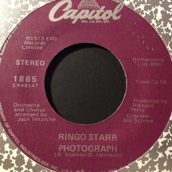 Ringo Starr Photograph USED VINYL 7INCH REISSUE SINGLE