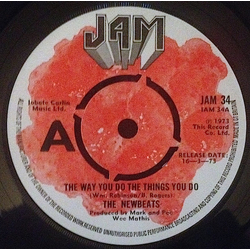 The Newbeats The Way You Do The Things You Do Vinyl 7" USED