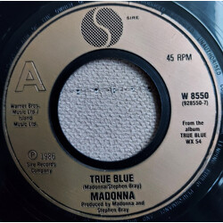 Madonna True Blue (Remix) USED VINYL 7INCH 45 RPM SINGLE