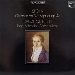 Louis Spohr / Danzi Kwintet / Jaap Schröder / Anner Bylsma Quintette Op.52, Septuor Op.147 Vinyl LP USED