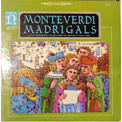 Claudio Monteverdi / Il Nuovo Madrigaletto Italiano / Emilio Giani Madrigals Vinyl LP USED