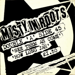 Misty In Roots See Them Ah Come / How Long Jah USED VINYL 12INCH 45 RPM SINGLE