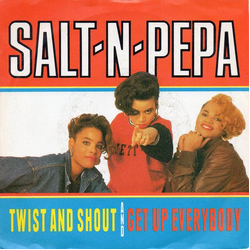 Salt 'N' Pepa Twist And Shout / Get Up Everybody Vinyl 7" USED