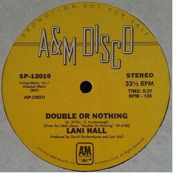 Lani Hall Double Or Nothing Vinyl 12" USED
