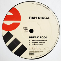 Rah Digga Break Fool USED VINYL 12"