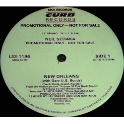 Neil Sedaka New Orleans Vinyl 12" USED
