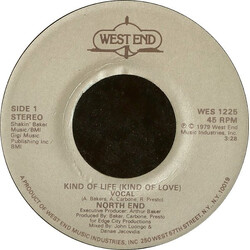 North End Kind Of Life (Kind Of Love) USED VINYL 7INCH 45 RPM STEREO
