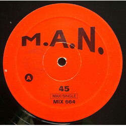 M.A.N. (5) The Track USED VINYL 12INCH 45 RPM MAXI-SINGLE