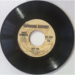 Travis Wammack Easy Evil USED VINYL 7INCH 45 RPM SINGLE