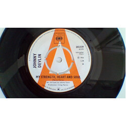Johnny Devlin My Strength, Heart And Soul USED VINYL 7INCH SINGLE PROMO