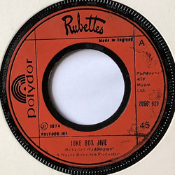 The Rubettes Juke Box Jive Vinyl 7" USED