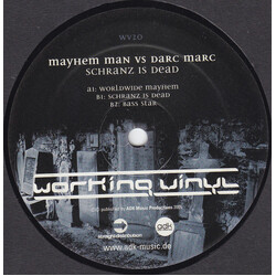 Mayhem Man / Darc Marc Schranz Is Dead USED VINYL 12INCH 33 S RPM 45 RPM
