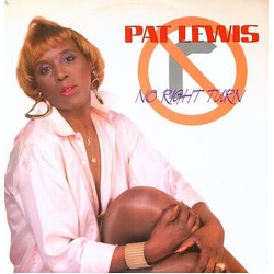 Pat Lewis No Right Turn USED VINYL 12INCH SINGLE
