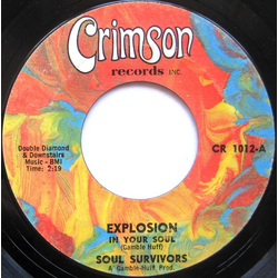 Soul Survivors Explosion In Your Soul Vinyl 7" USED