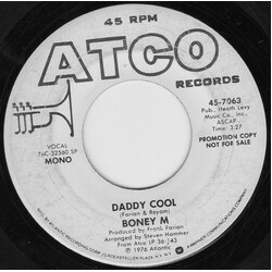 Boney M. Daddy Cool USED VINYL 7INCH 45 RPM PROMO STEREO MONO