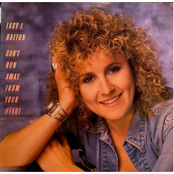 Lacy J. Dalton Can't Run Away From Your Heart Vinyl LP USED