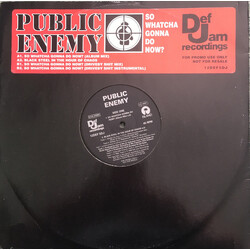 Public Enemy So Whatcha Gonna Do Now? USED VINYL 12INCH PROMO 45 RPM