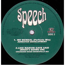 Speech Like Marvin Gaye Said (What's Going On) USED VINYL 12INCH