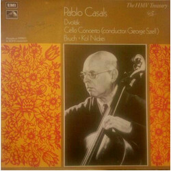 Pablo Casals / Antonín Dvořák / Max Bruch / The Czech Philharmonic Orchestra / George Szell Cello Concerto / Kol Nidrei Vinyl LP USED