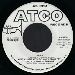 King Curtis & The Kingpins / Delaney Bramlett / Eric Clapton & Friends Teasin' VINYL 7" USED