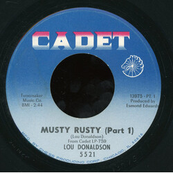 Lou Donaldson Musty Rusty USED VINYL 7INCH 45 RPM SINGLE