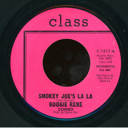 Googie Rene Combo Smokey Joe's La La / Needing You Vinyl 7" USED