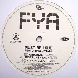 FYA Must Be Love VINYL 12" USED