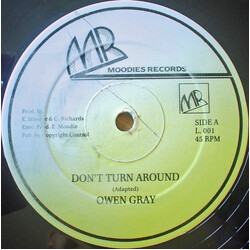 Owen Gray Don't Turn Around Vinyl 12" USED