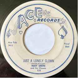 Huey "Piano" Smith & His Clowns Just A Lonely Clown / Free Single And Disengaged USED VINYL 7INCH 45 RPM SINGLE