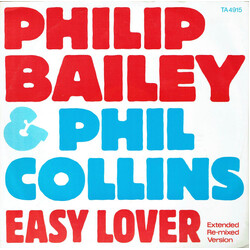 Philip Bailey / Phil Collins Easy Lover (Extended Re-mixed Version) USED VINYL 12INCH 45 RPM SINGLE