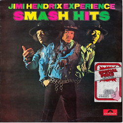 The Jimi Hendrix Experience Smash Hits Vinyl LP USED