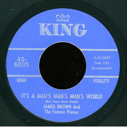 James Brown & The Famous Flames It's A Man's Man's Man's World / Is It Yes Or Is It No? Vinyl 7" USED