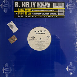 R. Kelly Slow Wind / Burn It Up USED VINYL 12INCH 33 S RPM PROMO