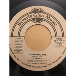 Chapter 8 Love Loving You USED VINYL 7INCH 45 RPM SINGLE PROMO